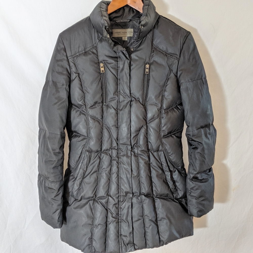 Marc New York Black Down Puffer Jacket